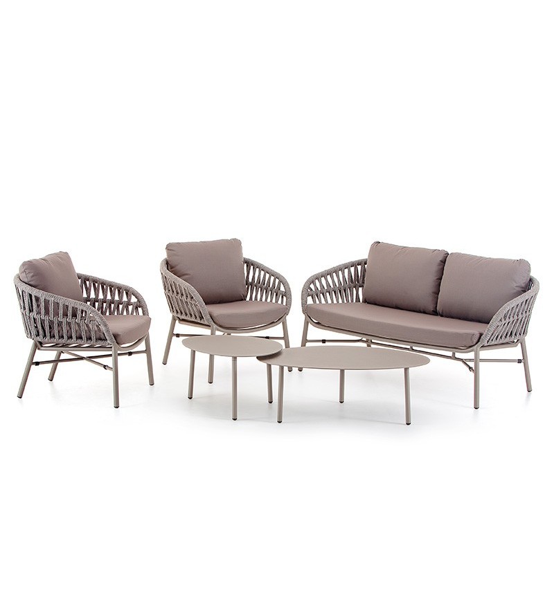 Tahiti Outdoor Lounge Set Grattoni | BHOME