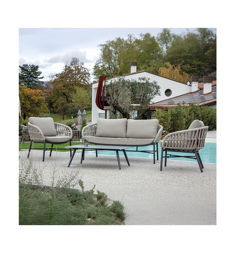 Salon de jardin Tahiti Grattoni | BHOME