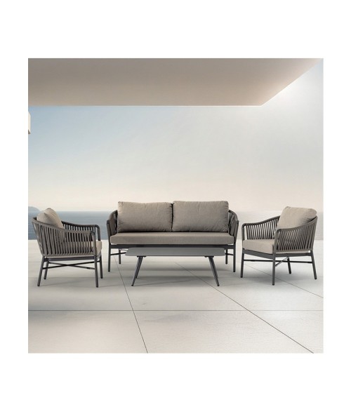 Monaco Outdoor Lounge Set Grattoni | BHOME