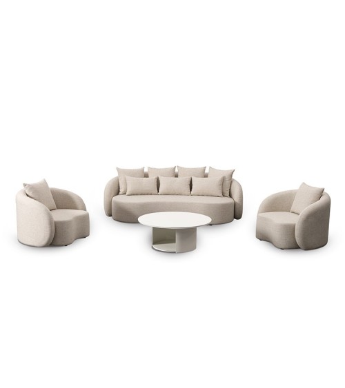 Cosy outdoor lounge set Grattoni | BHOME