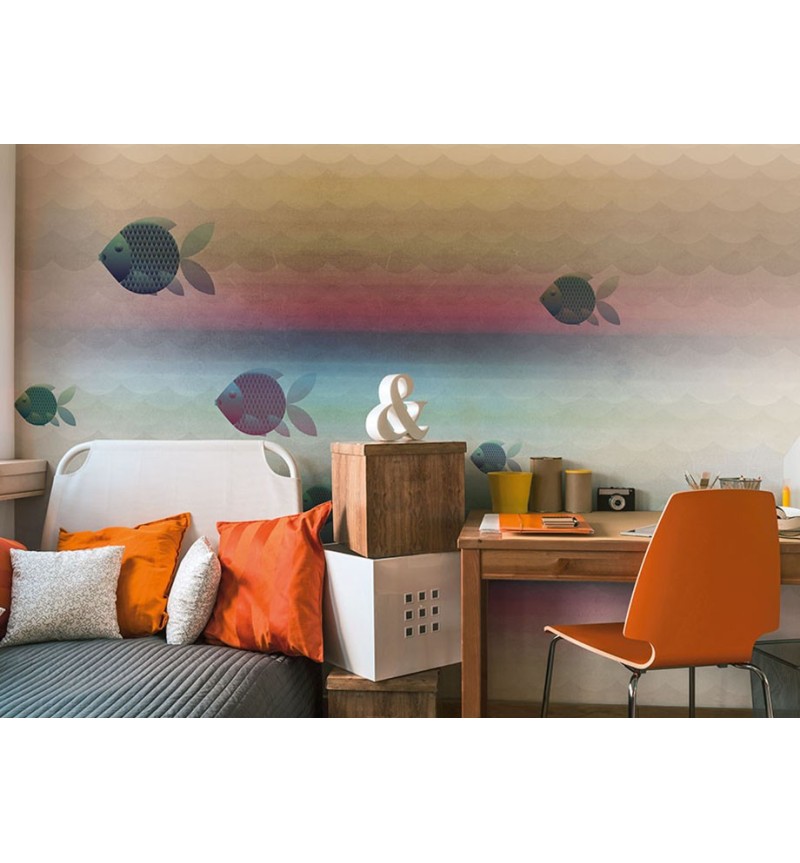 Papier peint “WPC_700” – Collection Colour Me Baby | BHOME