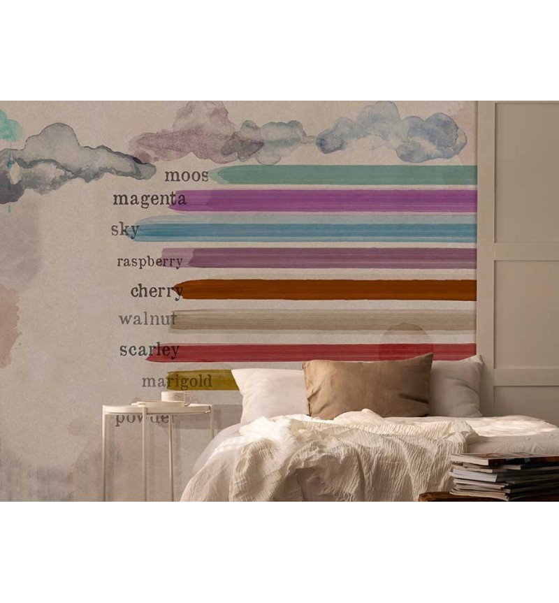 Carta da parati “WPC_705” – Collezione Colour Me Baby | BHOME