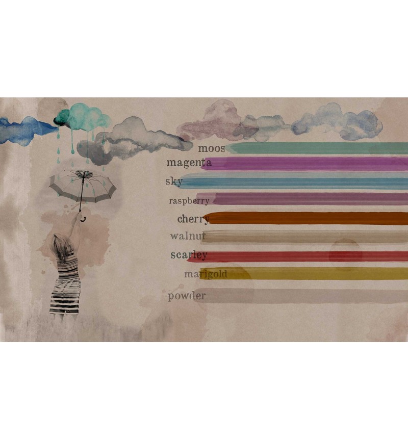 Carta da parati “WPC_705” – Collezione Colour Me Baby | BHOME