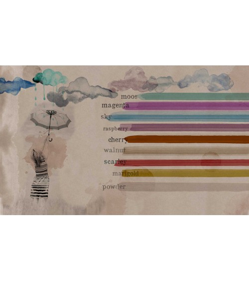 Carta da parati “WPC_705” – Collezione Colour Me Baby | BHOME