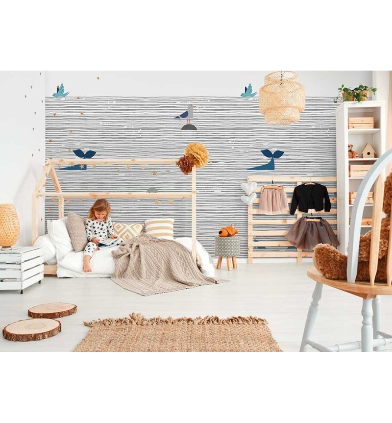 Carta da parati “WPC_709” – Collezione Colour Me Baby | BHOME