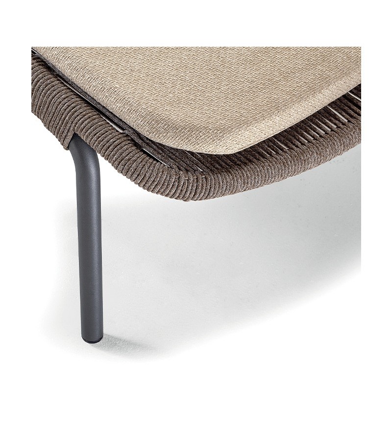 Lettino prendisole Leaf GRATTONI | Arredi Barbàra